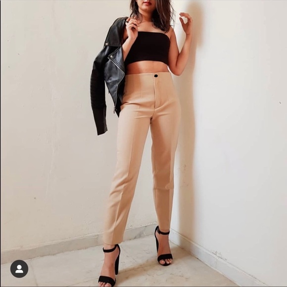 Zara high waisted pants bloggers fav - Picture 8 of 17
